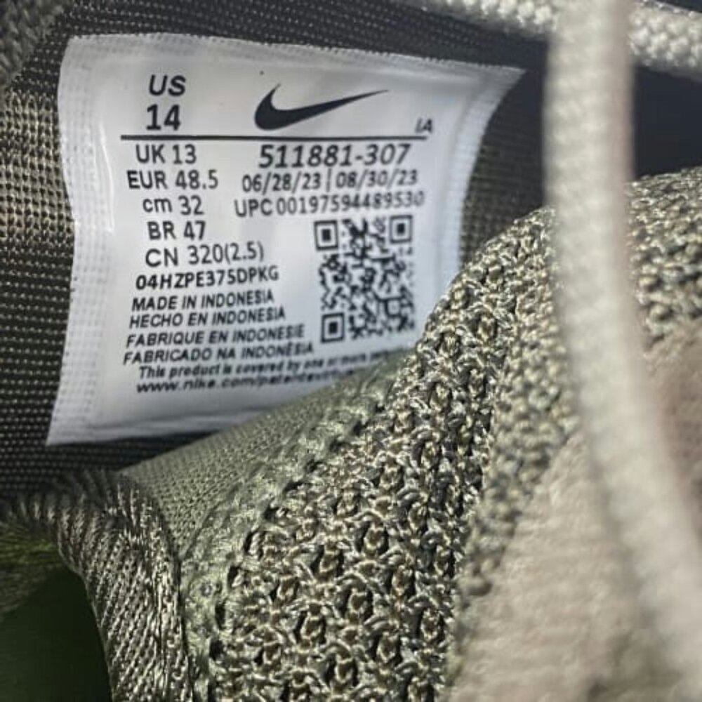 Nike Roshe One Low Mens Running Shoes Green 511881-307 NEW Size 14 - Picture 4 of 4